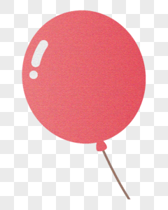 红色气球图片