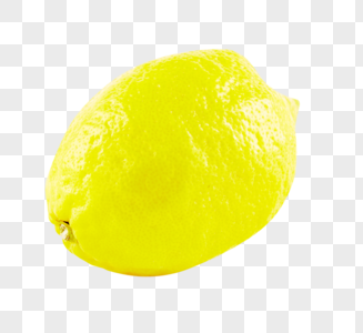 一个新鲜的柠檬图片