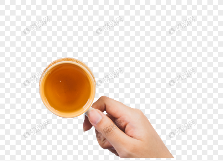 秋季饮茶图片