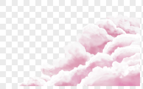 粉色云层粉色云朵高清图片