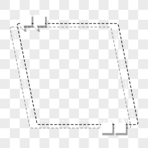 引用虚线边框高清图片