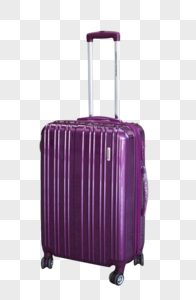 旅行箱紫色旅行箱高清图片