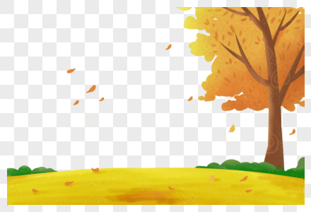 秋天背景植物秋枫树高清图片