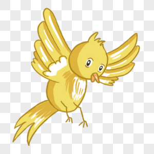 黄鹂鸟可爱黄鹂高清图片