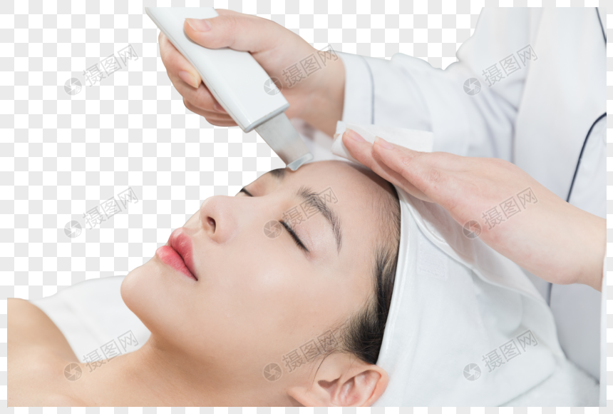 SPA美容院面部清洁