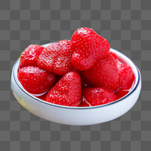 草莓果图片