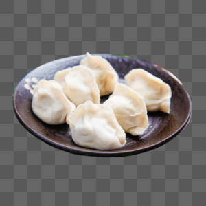 水饺水饺素材食材高清图片