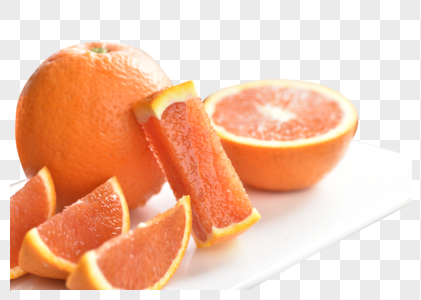 血橙切开的血橙高清图片