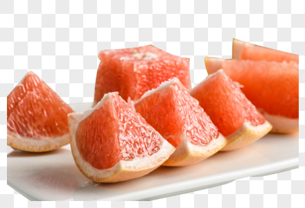 西柚红色葡萄柚高清图片