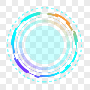 科技光特效边框矢量图图片