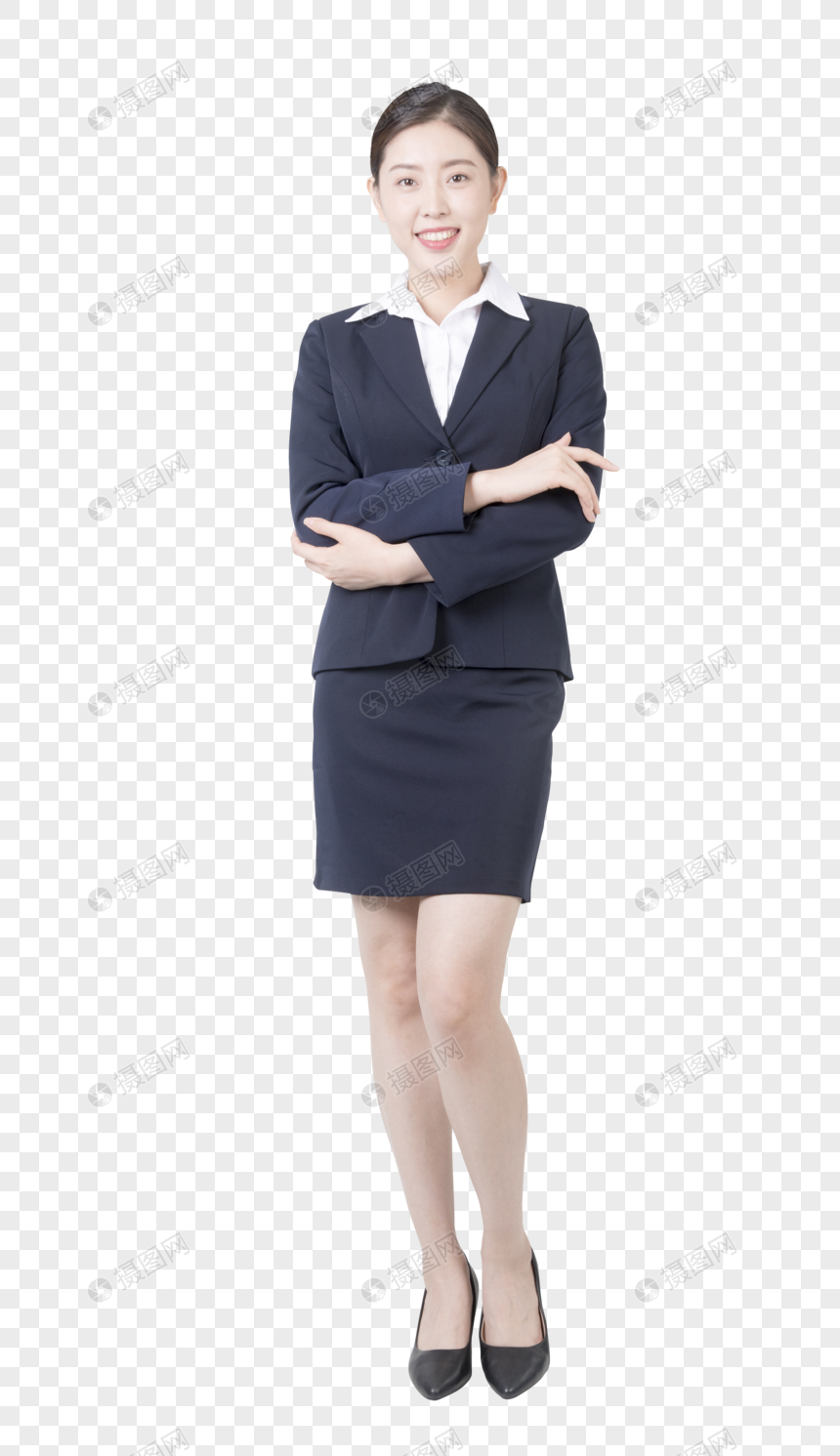 穿西服的职业女性元素素材下载-正版素材400577634-摄图网
