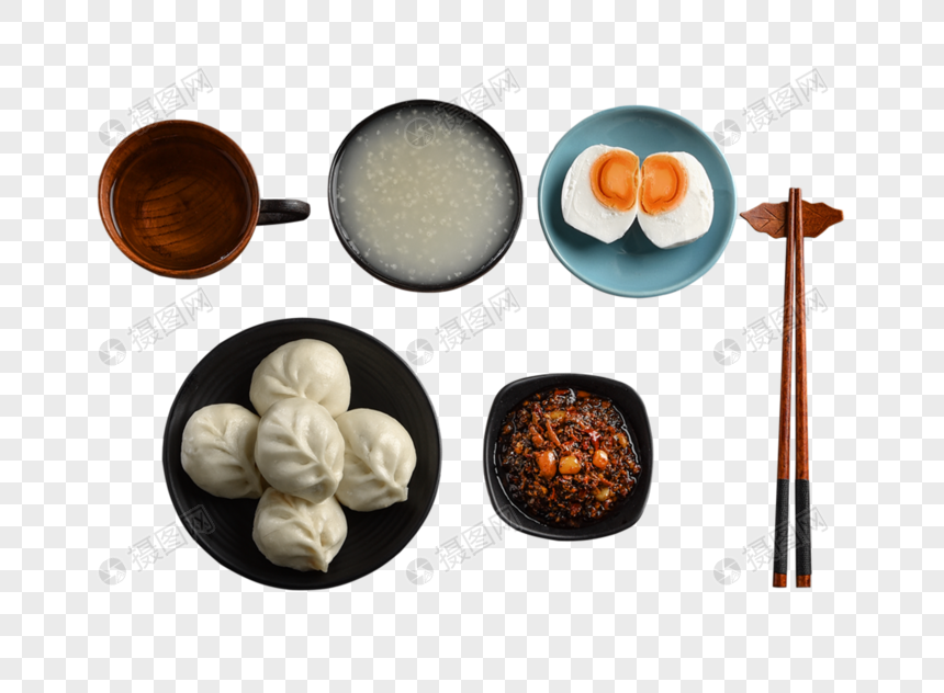 中国传统早餐图片