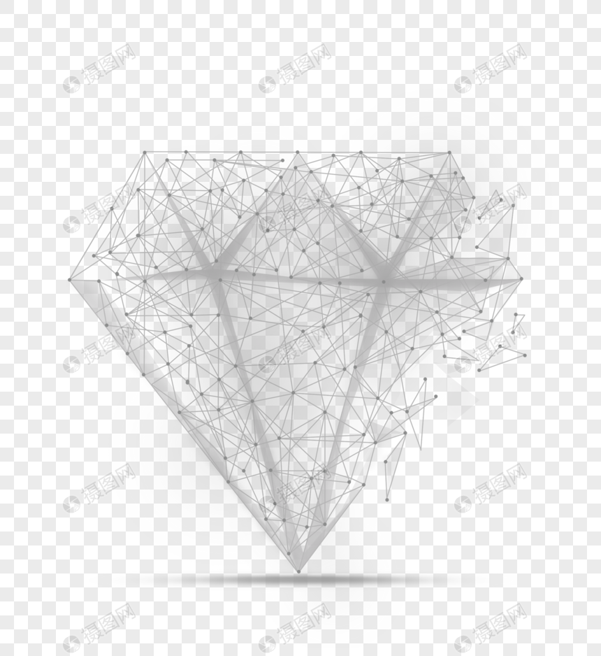 钻石科技线条图片