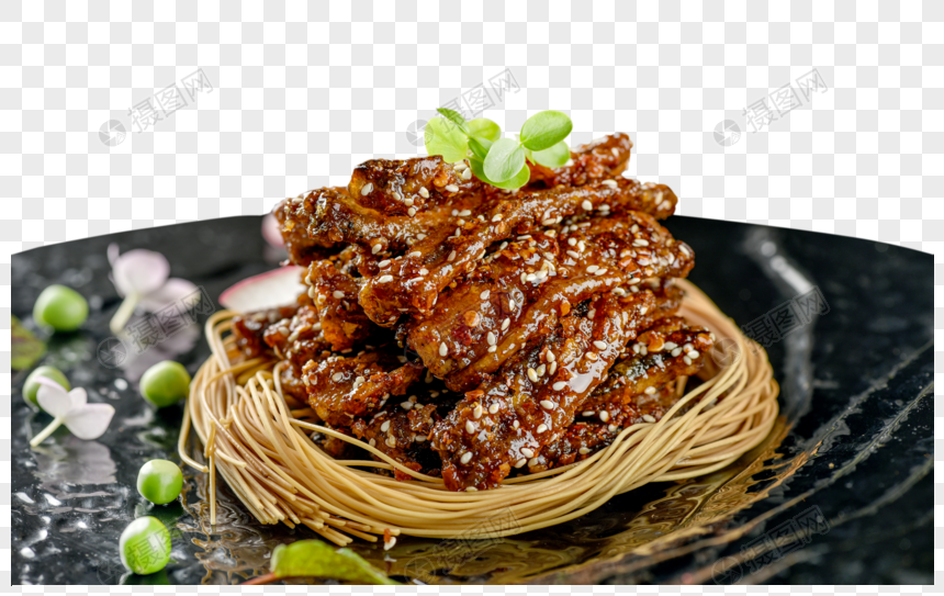 麻辣牛肉条图片