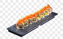 鱼子酱饭团寿司图片