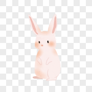 动物兔子元素图片