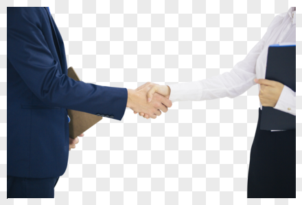 顾客汽车销售员与顾客握手图片