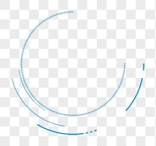 科技边框蓝色科技框高清图片