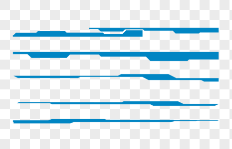 科技感线条蓝色科技装饰高清图片