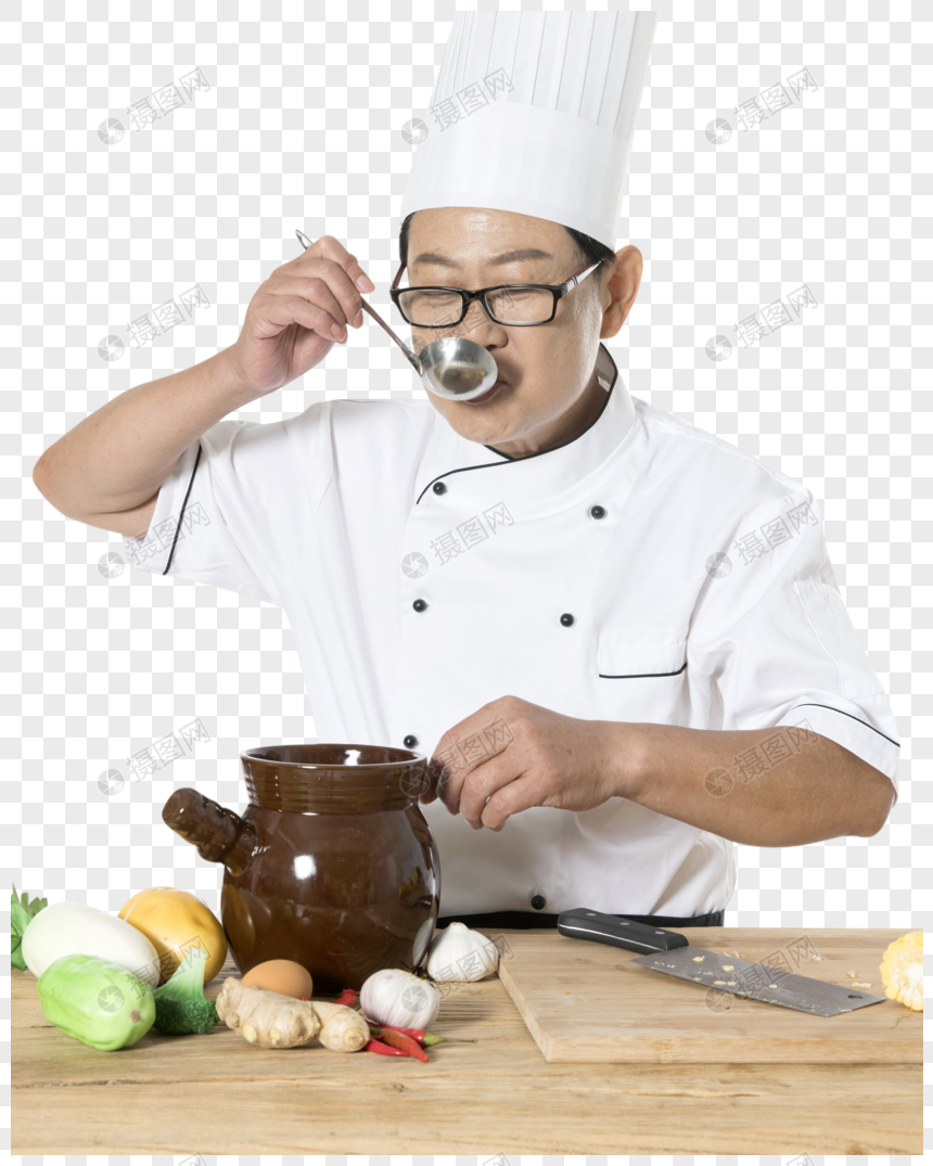 厨师元素素材png格式_设计素材免费下载_vrf高清图片