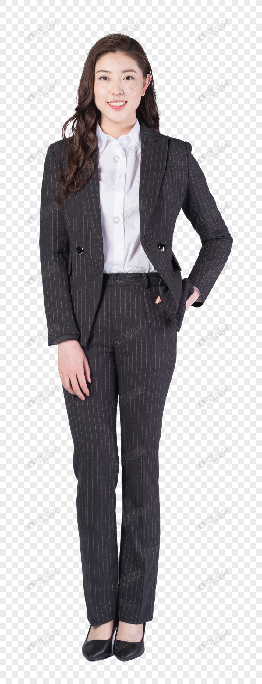 商务女性站姿
