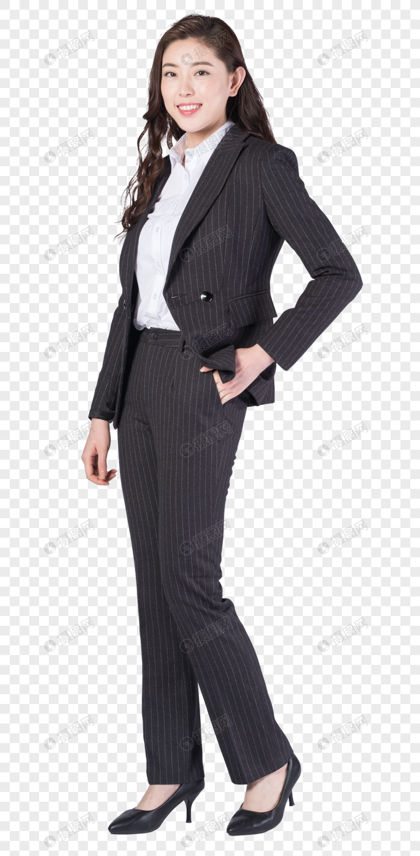 商务女性站姿