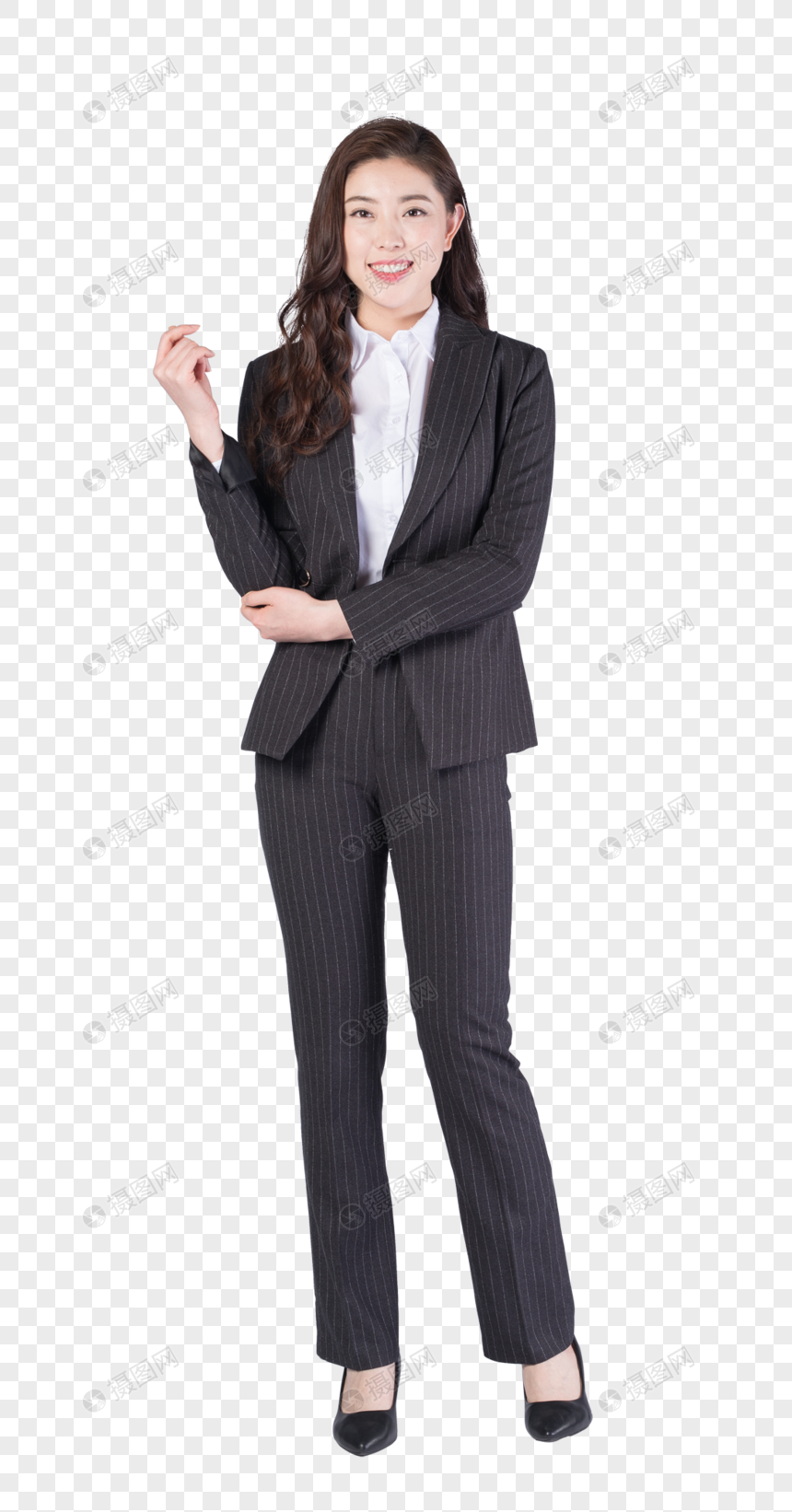 商务女性站姿