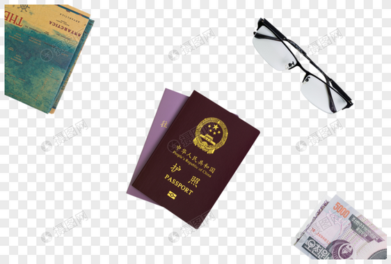 旅游度假出行护照图片