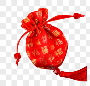 春节喜庆装饰福袋图片