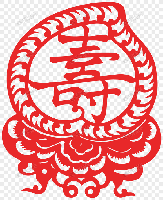 寿字剪纸