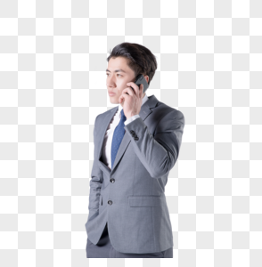 商务男性接电话图片