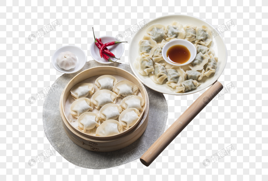 团圆饺子图片