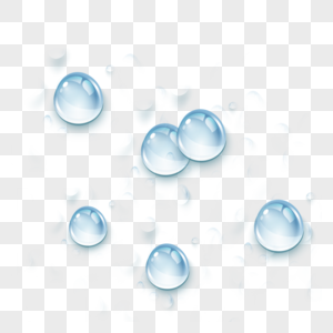 水珠小水滴的素材高清图片