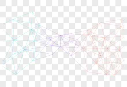 科技感图形渐变图形高清图片