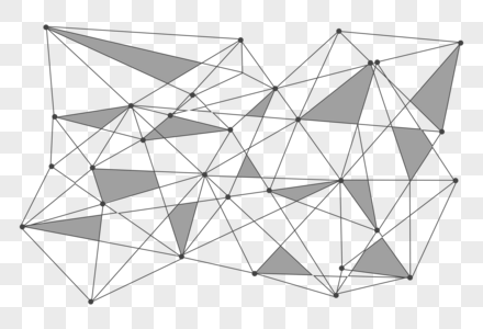 科技线条鎏金效果波点高清图片