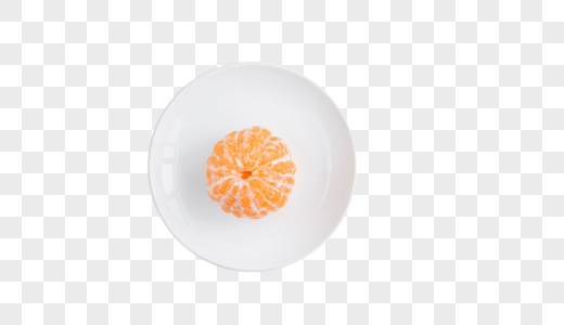 拨开的橘子剥皮的橘子高清图片