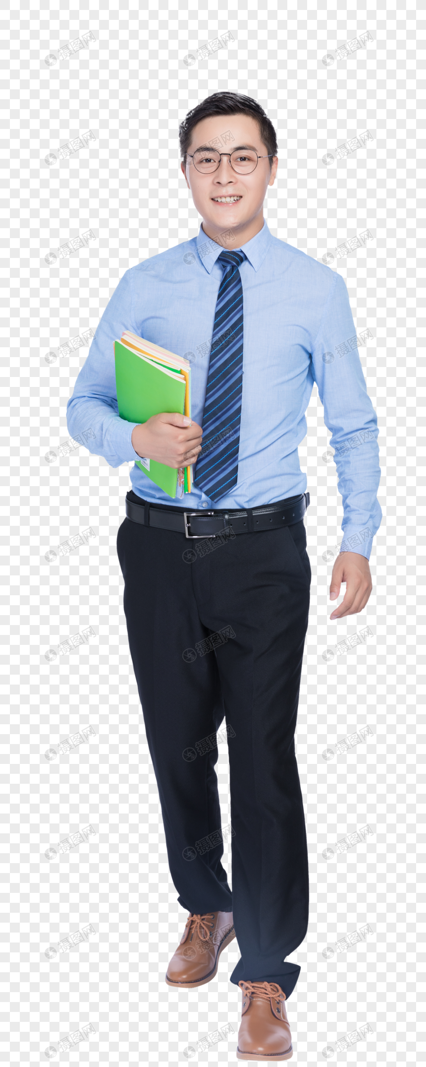 男教师形象