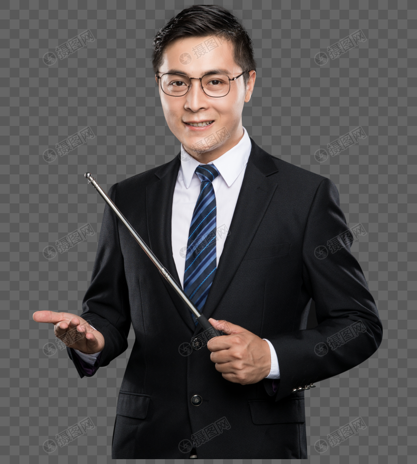男教师形象男性高清图片素材