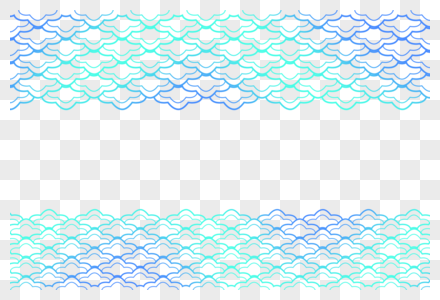 海浪中国风线条纹理高清图片