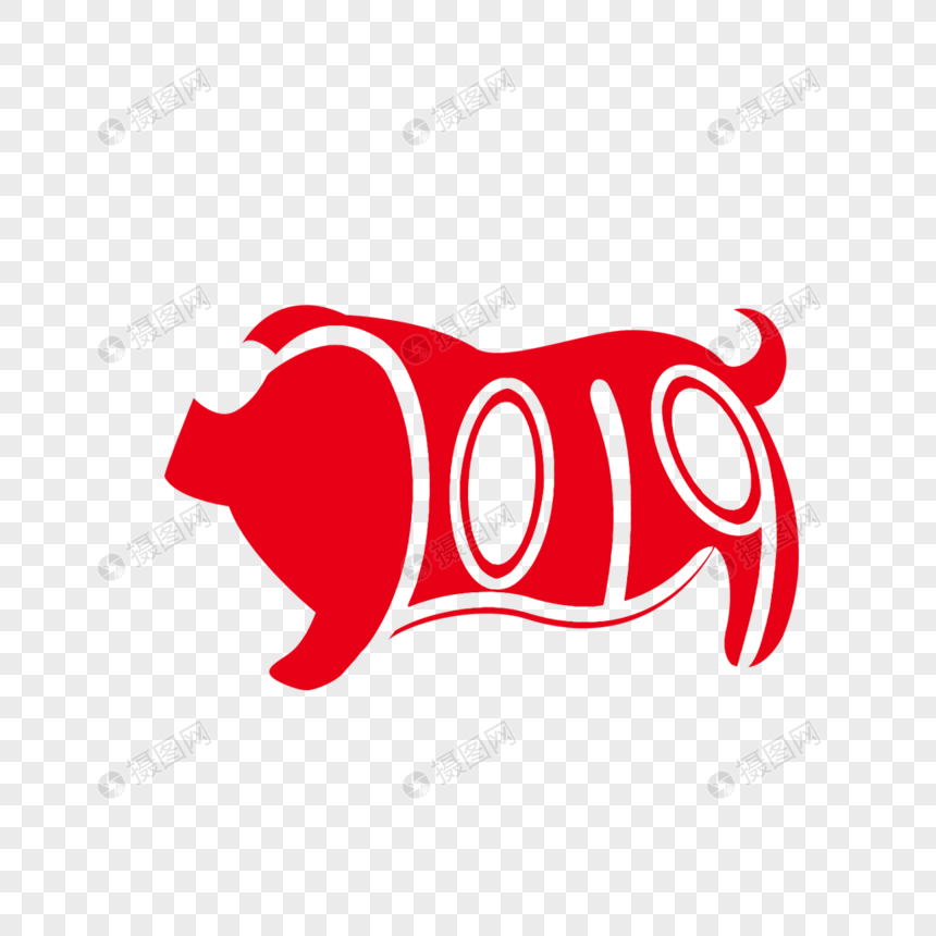 2019猪年剪纸