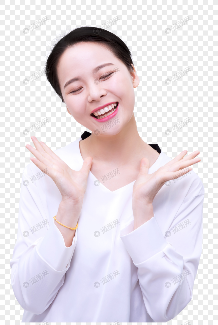 人物表情惊喜表现