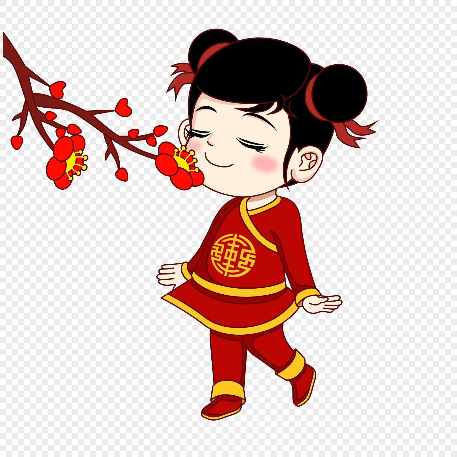 女福娃形象