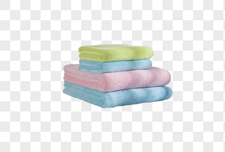 毛巾彩色毛巾浴巾高清图片