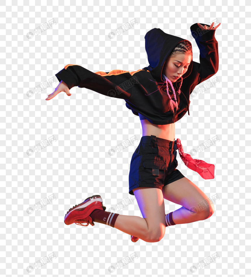 时尚街舞美女