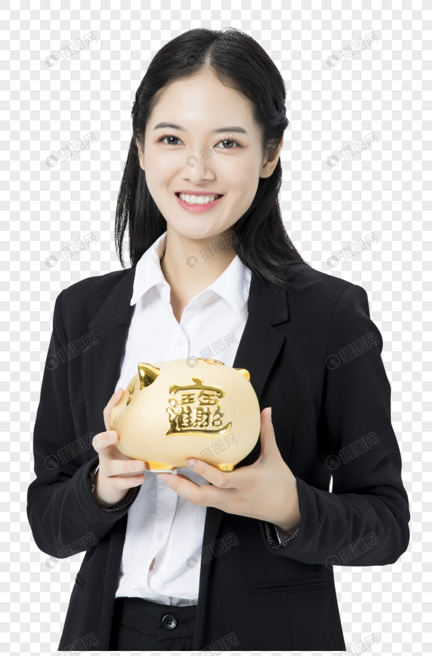 商务女性金融理财图片