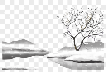 雪景卡通图片_雪景卡通素材_雪景卡通高清图