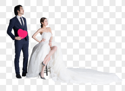 婚纱照影楼排版素材高清图片