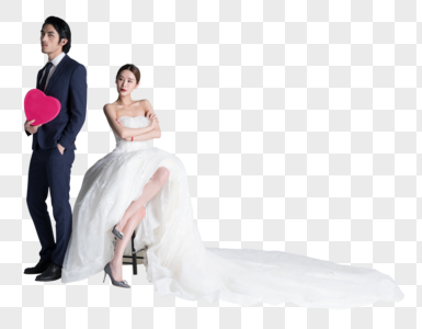 婚纱照影楼排版素材高清图片