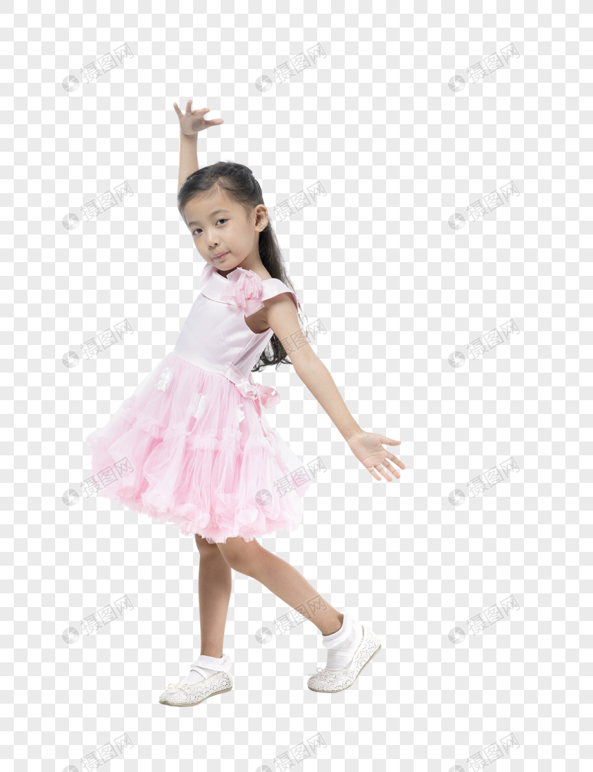 跳舞的小女孩