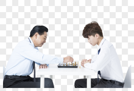 商务人士下棋图片